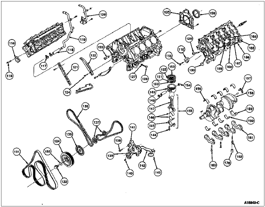 1996 Lincoln Mark VIII Engine Component Diagram - The Lincoln Mark VIII